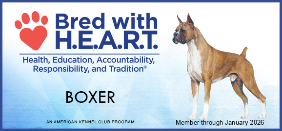 AKC Bred with H.E.A.R.T. Distinguished Breeder